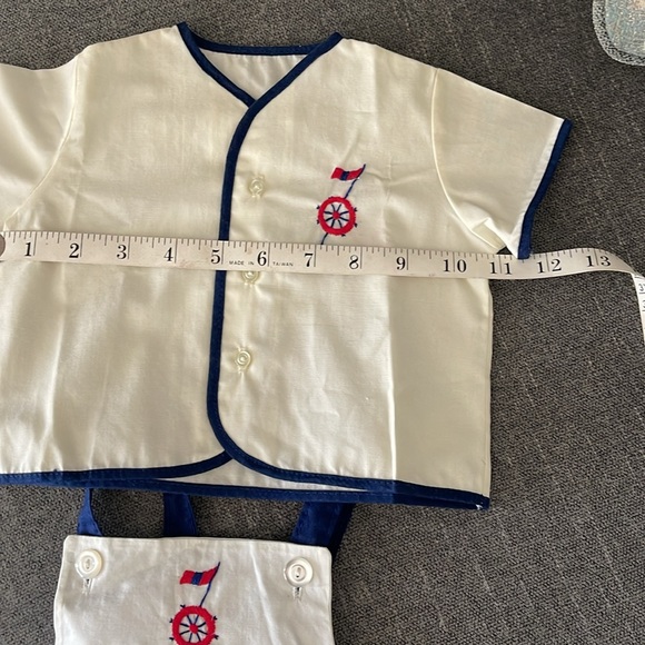 VTG baby Skipper sailer romper/jon jon - Picture 10 of 11